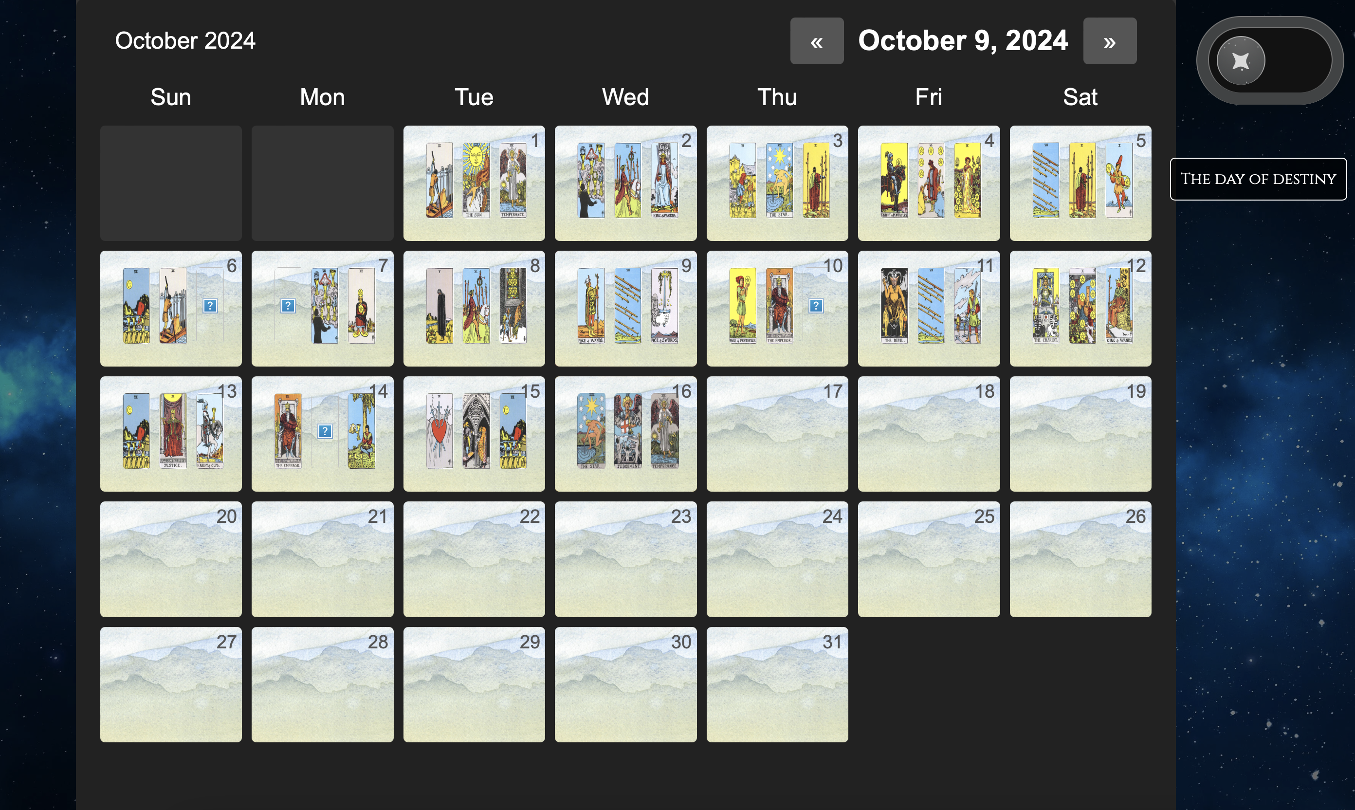 Interactive Tarot Bot